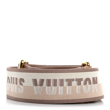 Louis Vuitton Jacquard Speedy Bandouliere 20 Shoulder Strap Beige 2 of 8