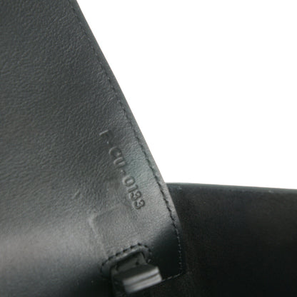 Celine Smooth Calfskin Triple Shopper Tote Black 7 of 8