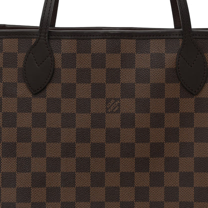Louis Vuitton Damier Ebene Neo Neverfull MM Rose Ballerine 7 of 9