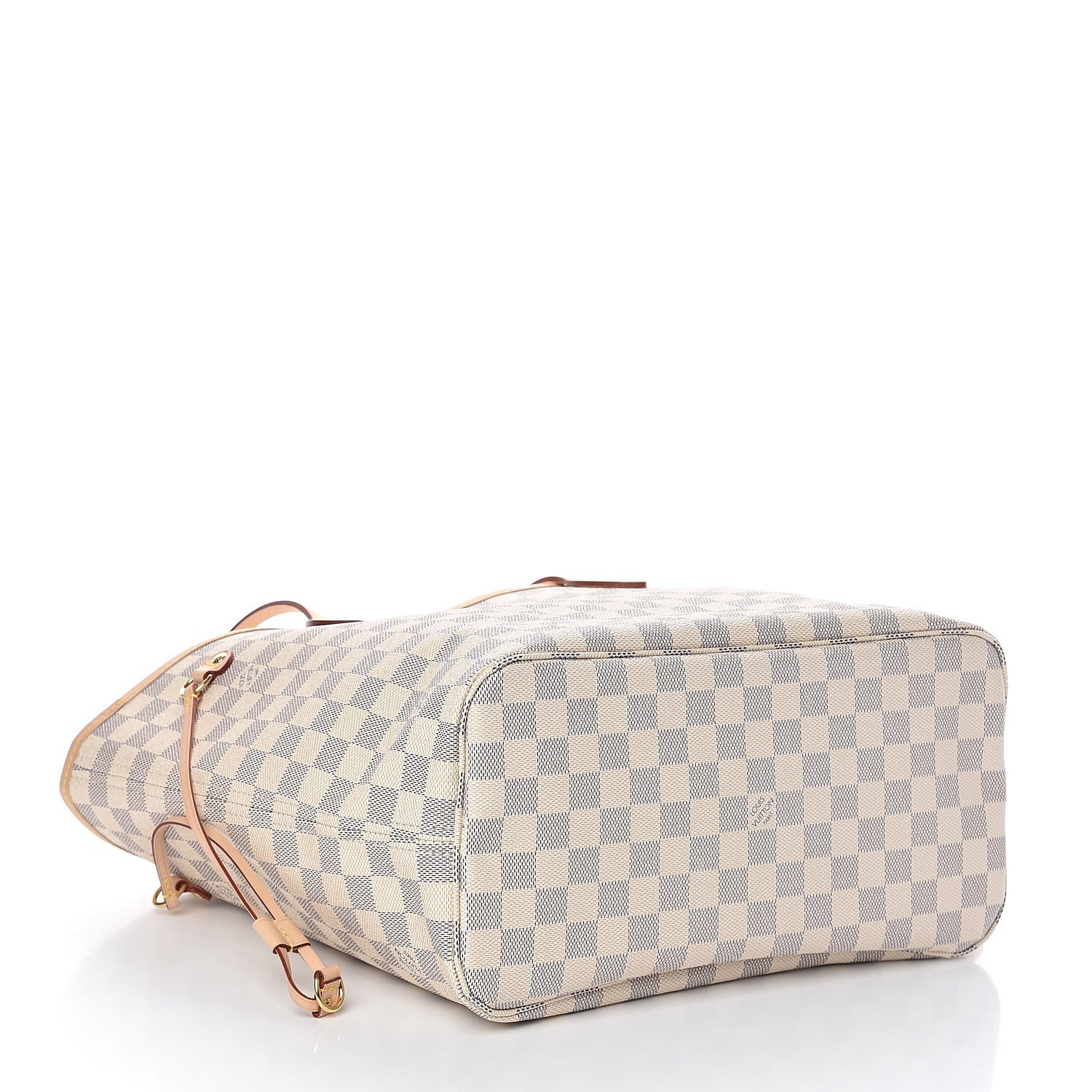 Louis Vuitton Damier Azur Neo Neverfull MM Rose Ballerine 4 of 10