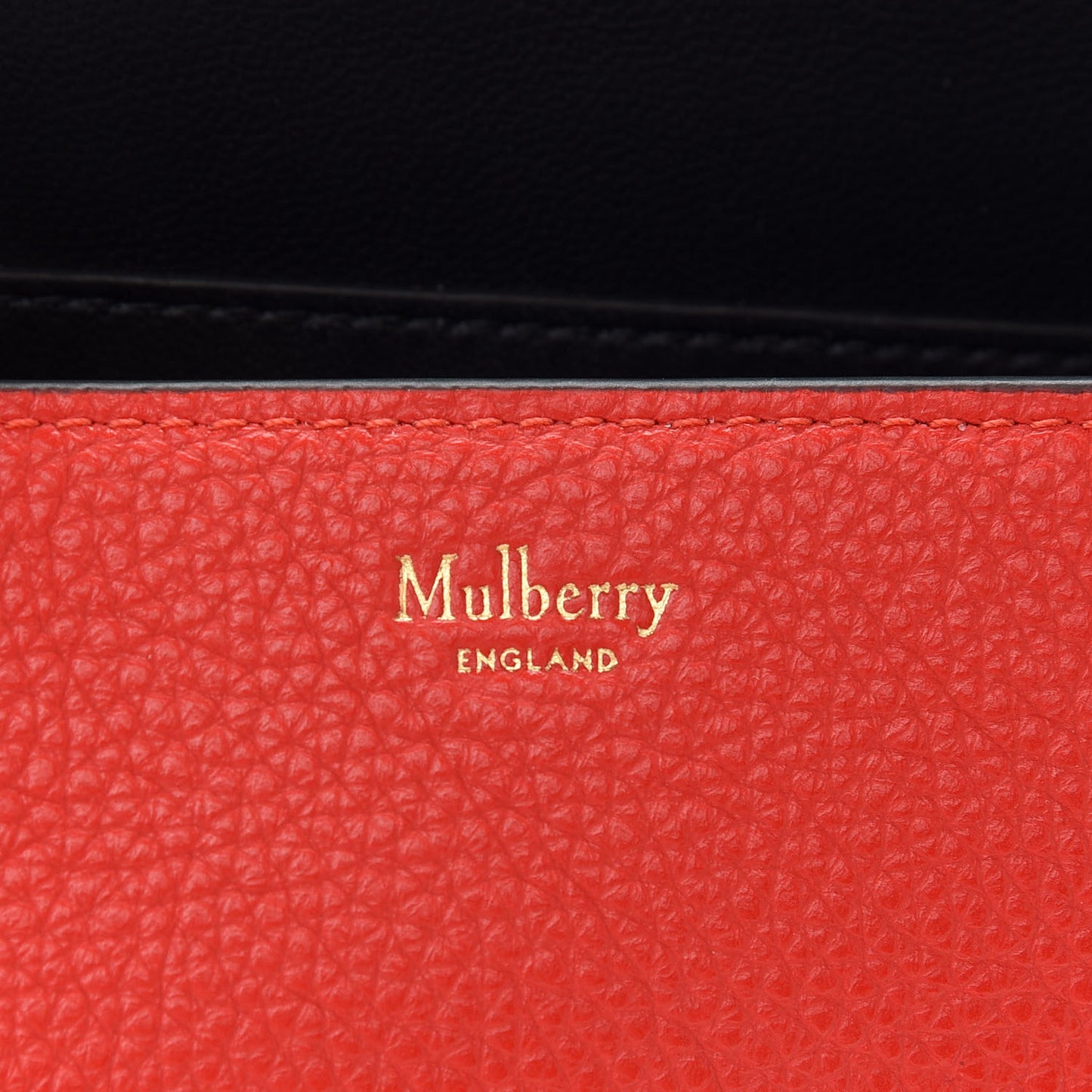Classic Grained Calfskin Small Darley Satchel Lipstick Red