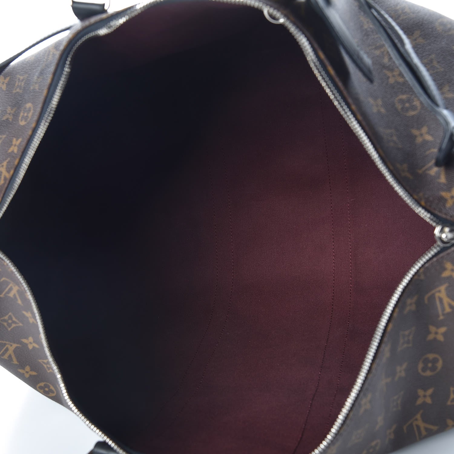 Louis Vuitton Monogram Macassar Keepall Bandouliere 55 5 of 22