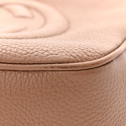 Gucci Pebbled Calfskin Small Soho Disco Bag Camelia 11 of 11