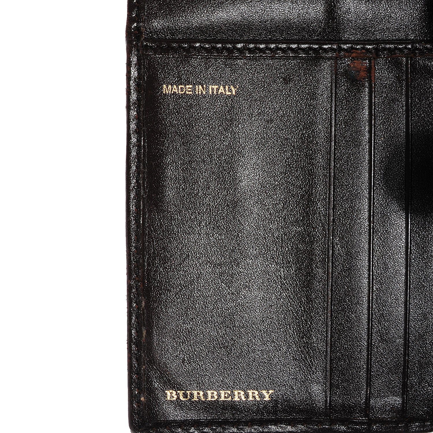 Burberry Haymarket Check Wallet Brown 6 of 7