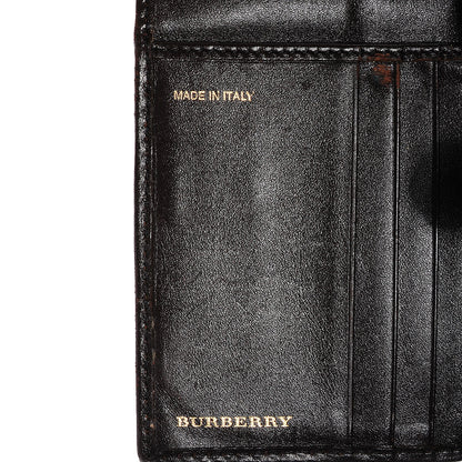 Burberry Haymarket Check Wallet Brown 6 of 7