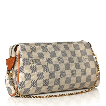 Louis Vuitton Damier Azur Eva Clutch 2 of 12