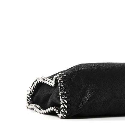 Stella McCartney Shaggy Deer Falabella Fold Over Tote Black 8 of 9