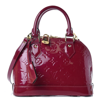 Louis Vuitton Vernis Alma BB Magenta 1 of 11