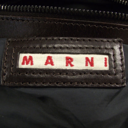 FASHIONPHILE MARNILeatherBalloonMessengerBrown 9 of 10