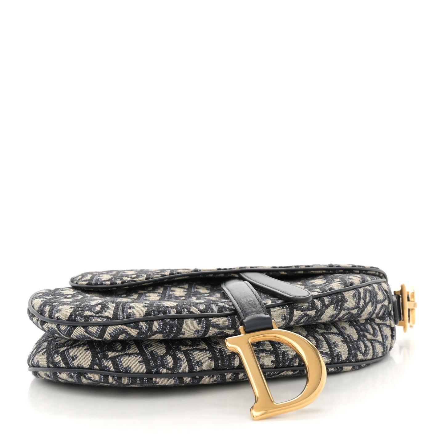 Oblique Saddle Bag Blue