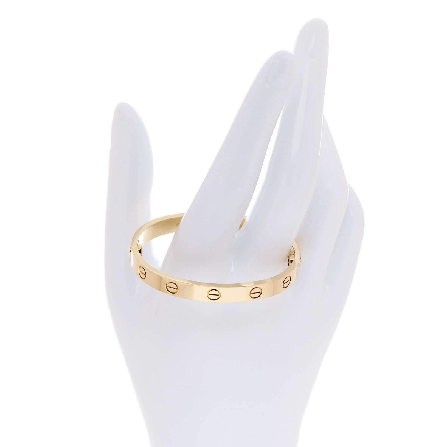 Cartier 18K Yellow Gold LOVE Bracelet 15 2 of 8