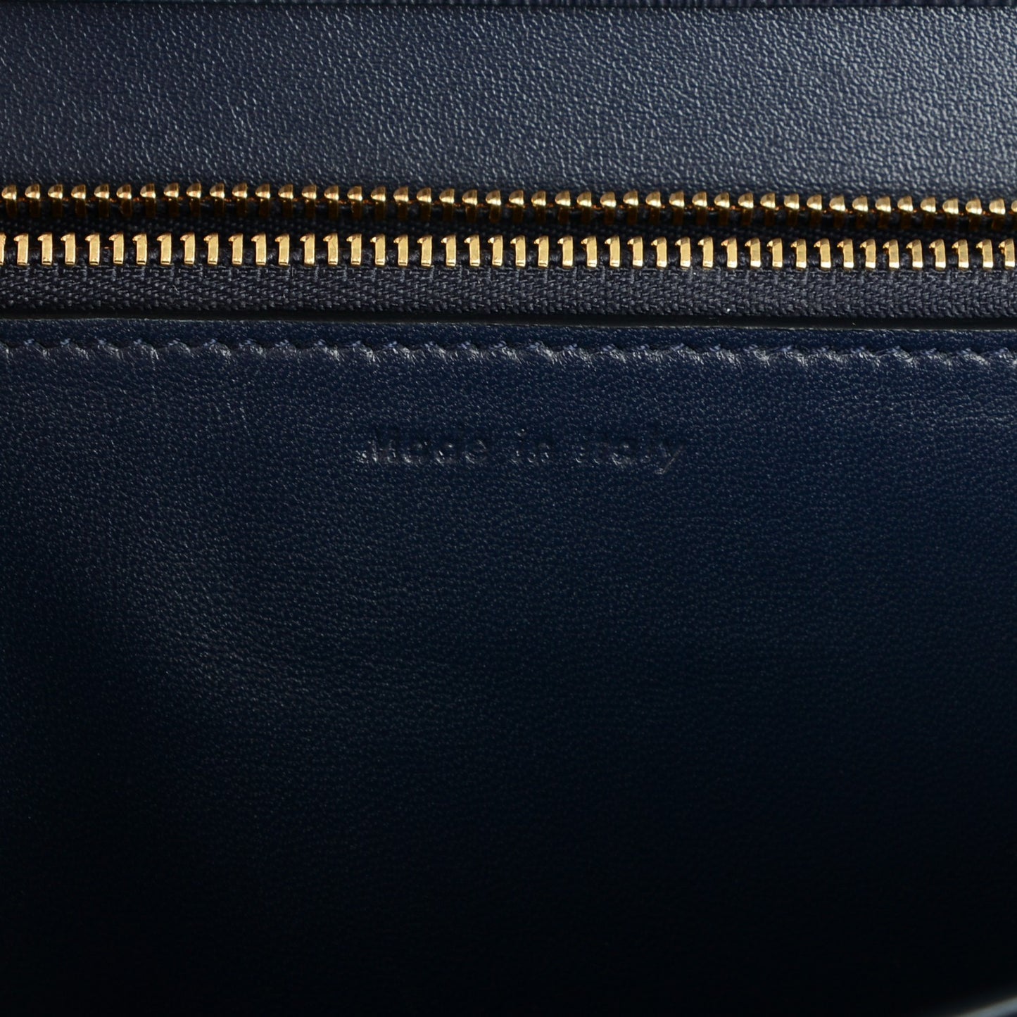 Liege Calfskin Medium Classic Box Flap Bag Dark Blue