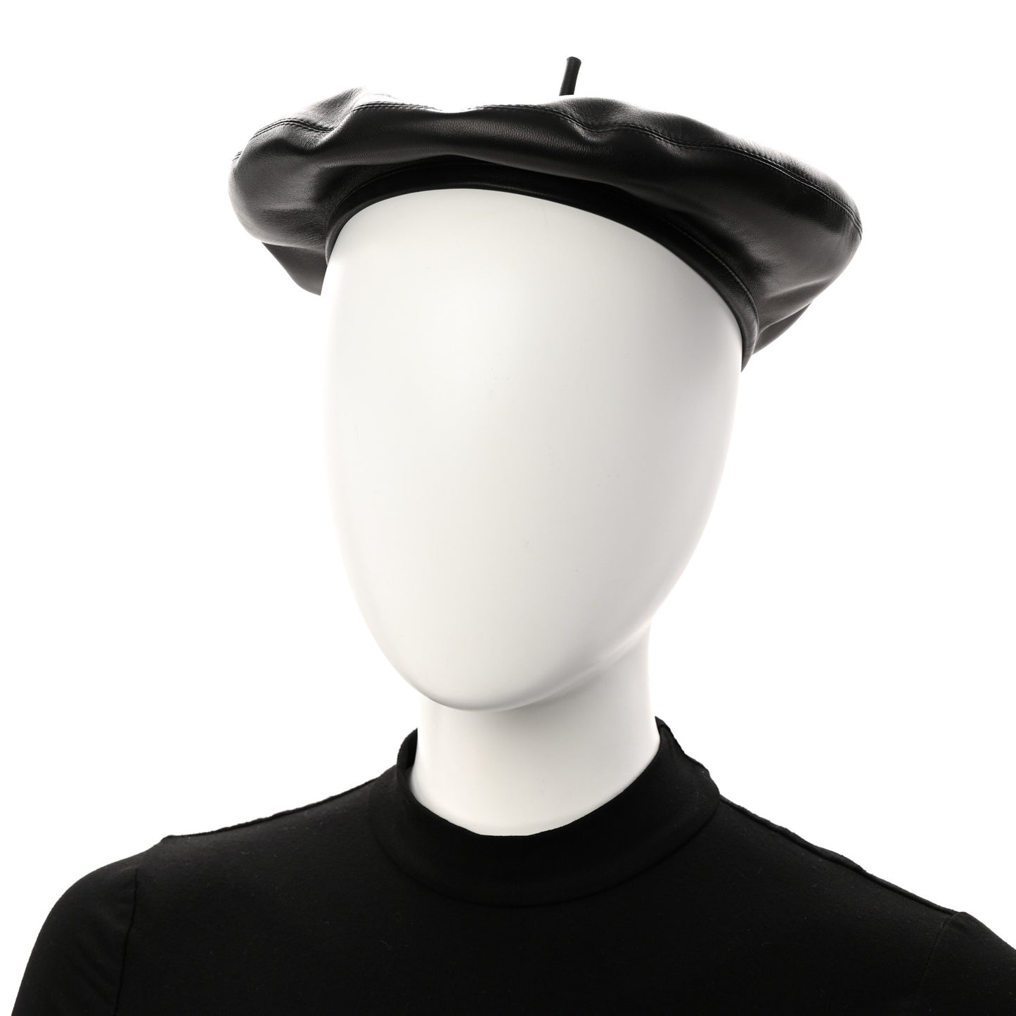 Lambskin D-Dream Beret 57 Black