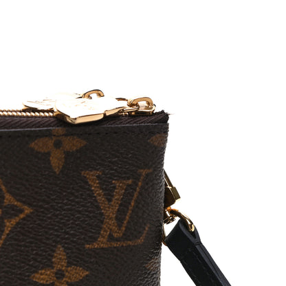 Louis Vuitton LOUIS VUITTON Reverse Monogram Giant Double Zip Pochette 11 of 12