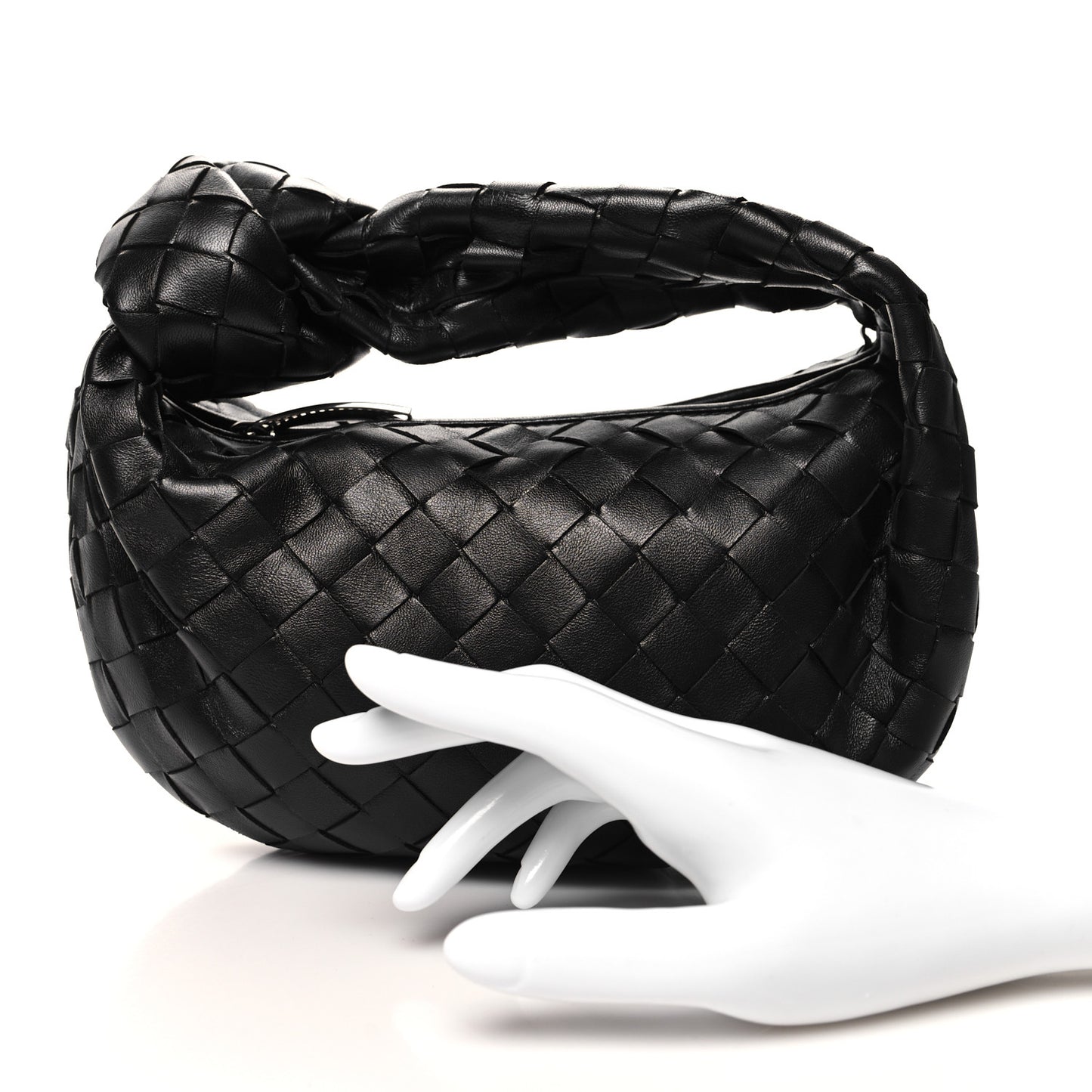 Nappa Intrecciato Mini Jodie Black