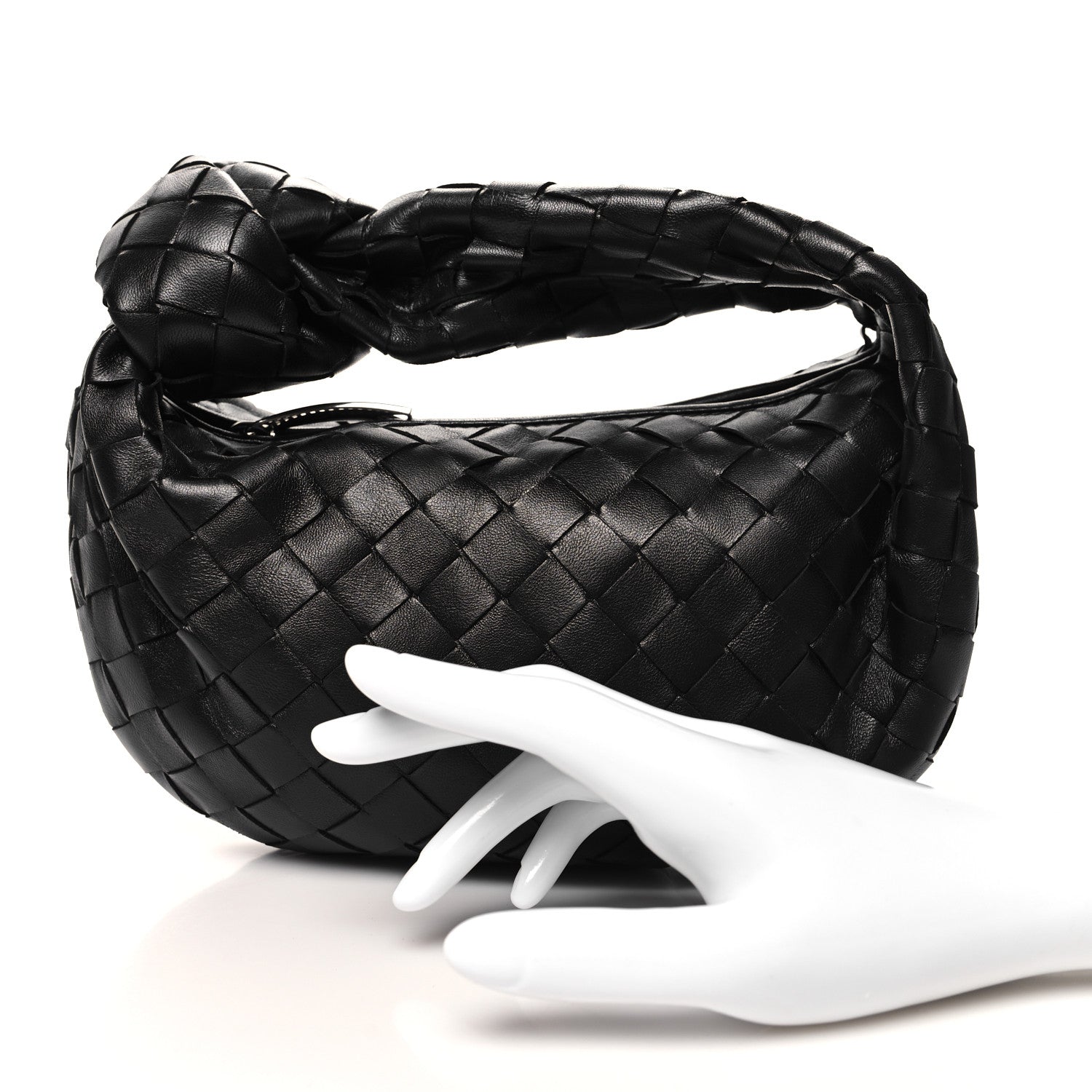 Bottega Veneta Nappa Intrecciato Mini Jodie Black 2 of 10