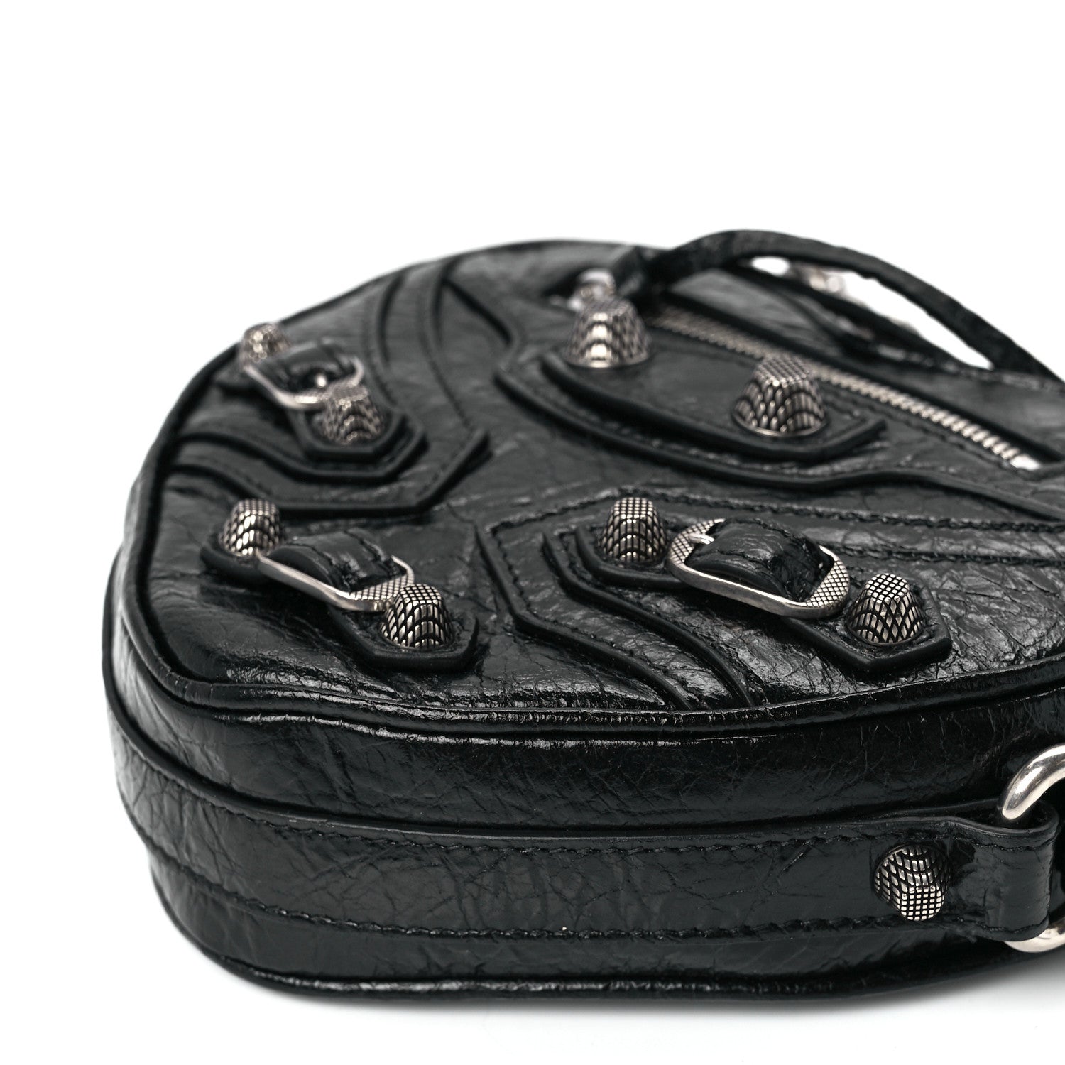 Balenciaga Agneau Arena Mini Le Cagole Heart Bag Black 11 of 11
