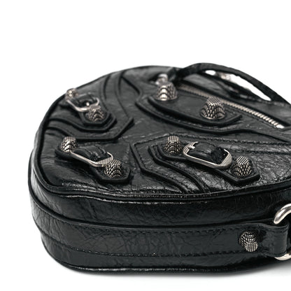 Balenciaga Agneau Arena Mini Le Cagole Heart Bag Black 11 of 11