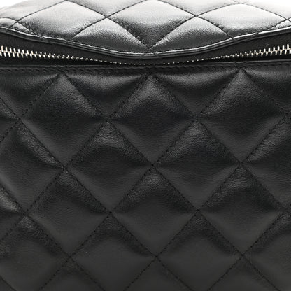 Chanel Calfskin Quilted Waist Belt Bag Black 8 of 10