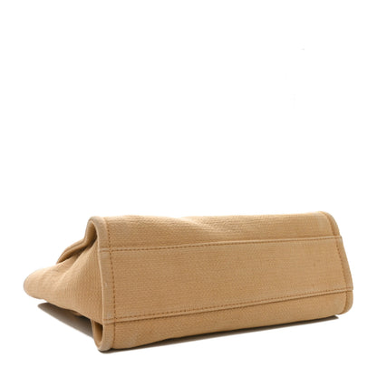 Chanel Mixed Fibers Small Deauville Tote Beige 5 of 11