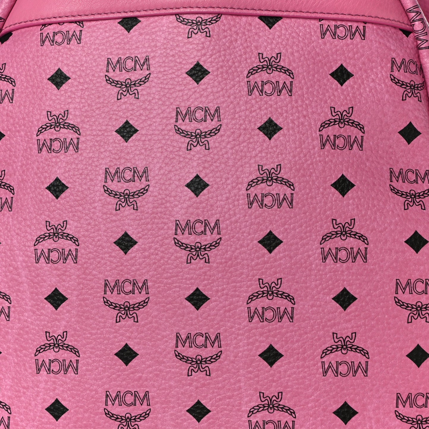 Visetos Medium Side Studs Stark Backpack Pink