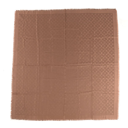 Louis Vuitton Silk Wool Monogram Shawl Dune 1 of 6