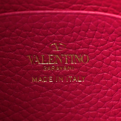 Valentino Garavani Grainy Calfskin Rockstud Crossbody Pouch Blossom 6 of 7