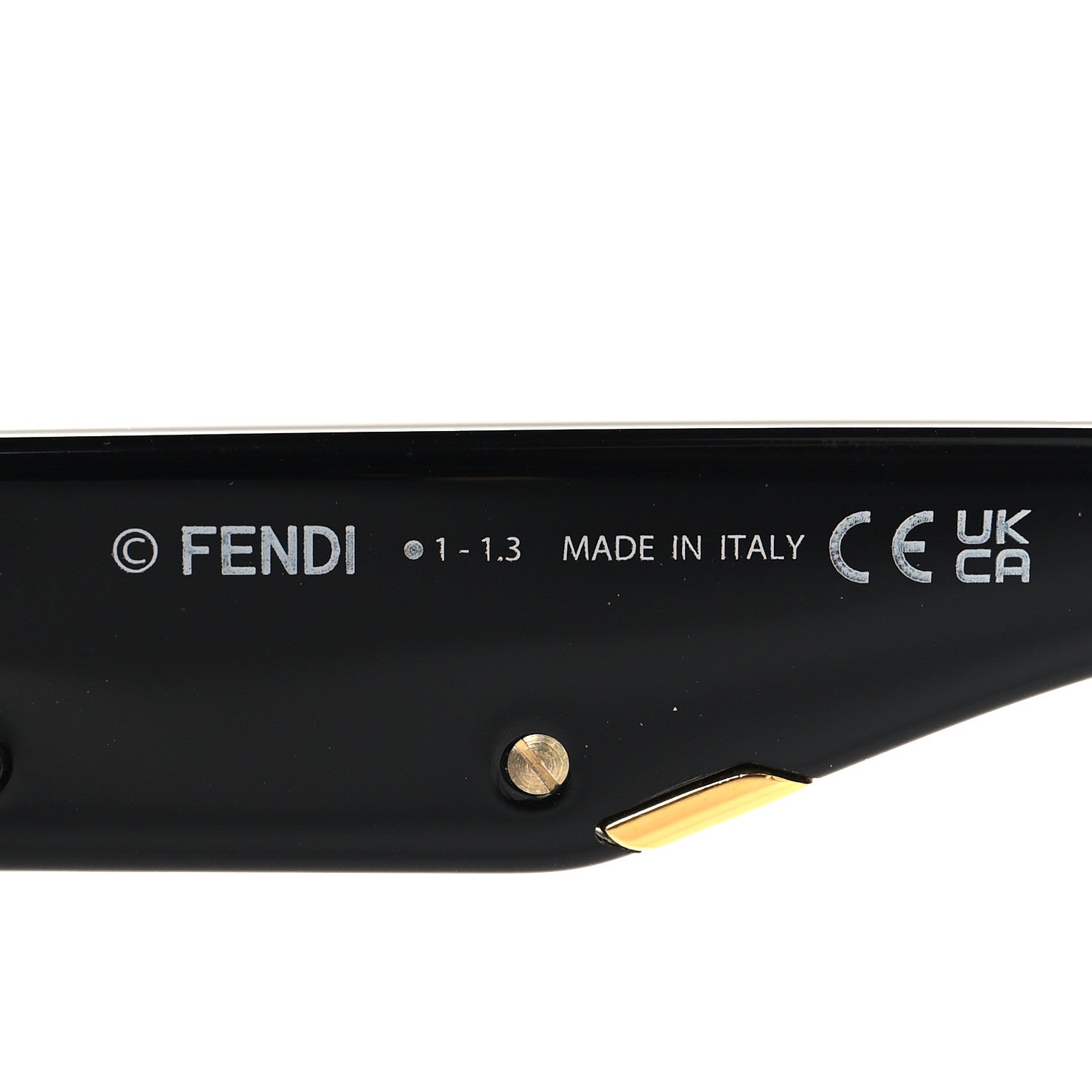 Fendi Acetate Fendi First Sunglasses FE40099I Black 5 of 7