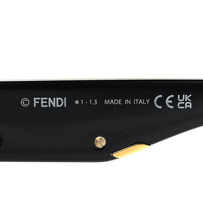 Fendi Acetate Fendi First Sunglasses FE40099I Black 5 of 7