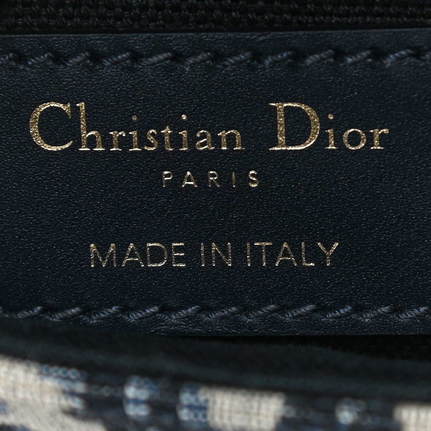 Christian Dior Oblique 30 Montaigne Box Bag Blue 6 of 21