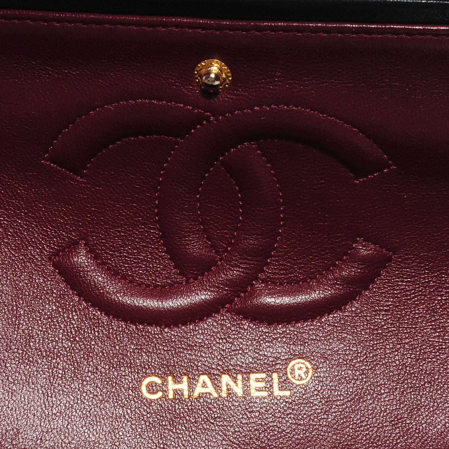 Chanel Lambskin Medium Double Flap Black 6 of 11