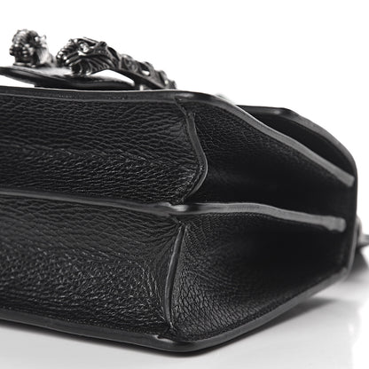 Gucci Dollar Calfskin Crystal Web Mini Dionysus Bamboo Top Handle Bag Black Black Diamond 10 of 10