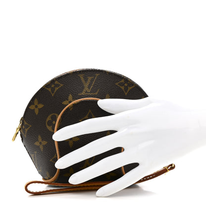 Louis Vuitton Monogram Mini Ellipse Wristlet Clutch 2 of 8