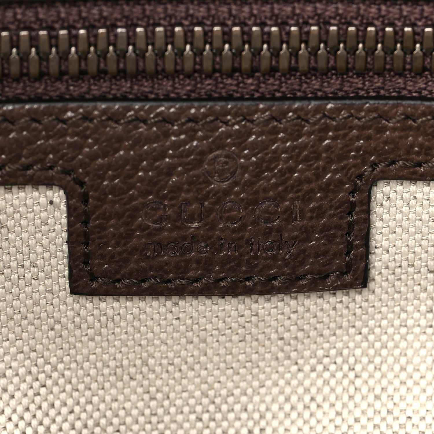 Gucci GG Supreme Monogram Web Small Ophidia Half Moon Hobo Brown 6 of 7