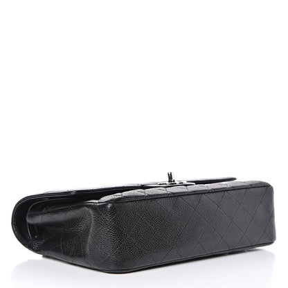 Chanel Caviar Quilted Medium Double Flap Black 4 of 16
