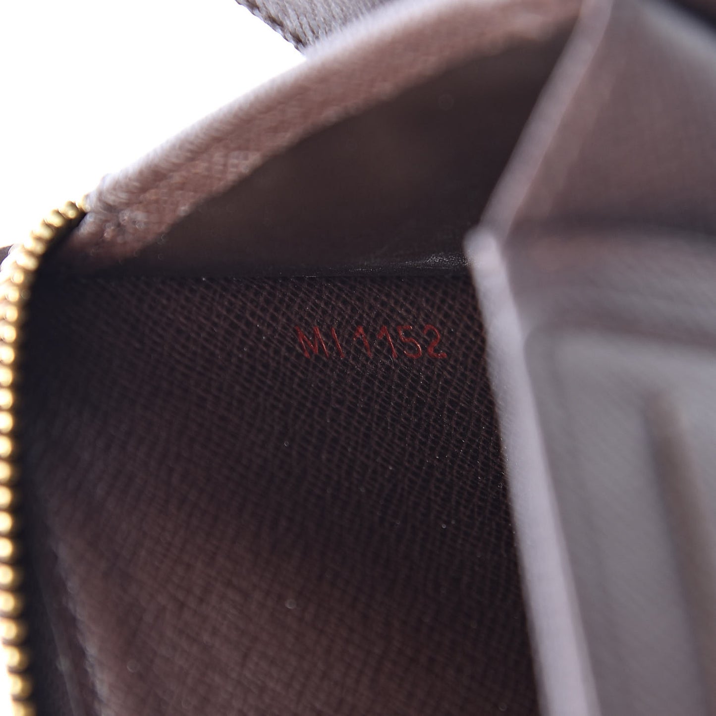 Damier Ebene Compact Zippy Wallet