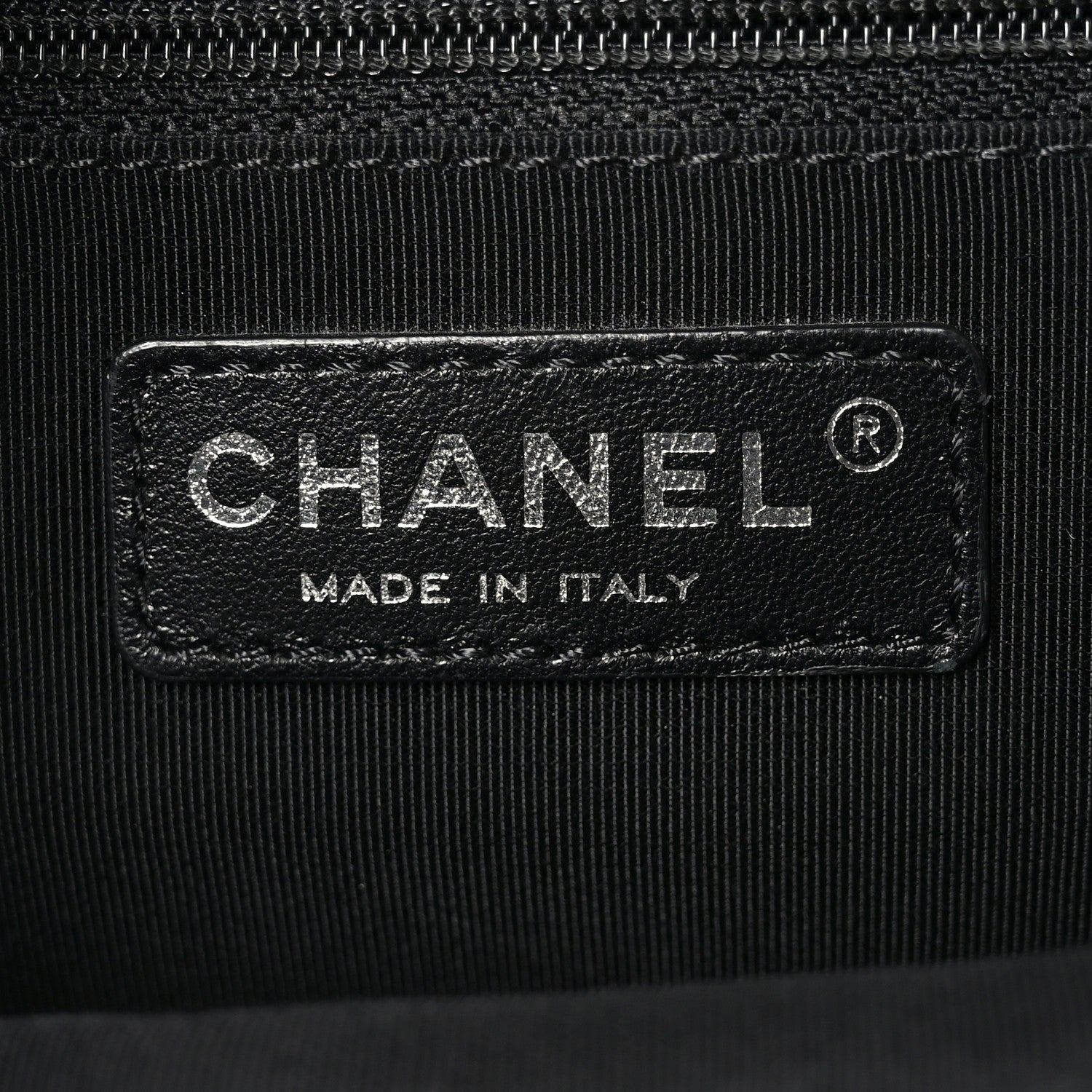 Chanel Calfskin Cerf Executive Shopper Tote Black 6 of 11