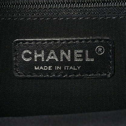 Chanel Calfskin Cerf Executive Shopper Tote Black 6 of 11