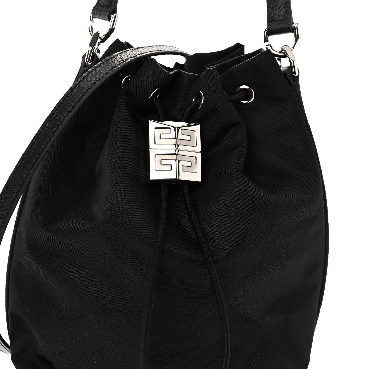 Nylon Light 4G Bucket Bag Black