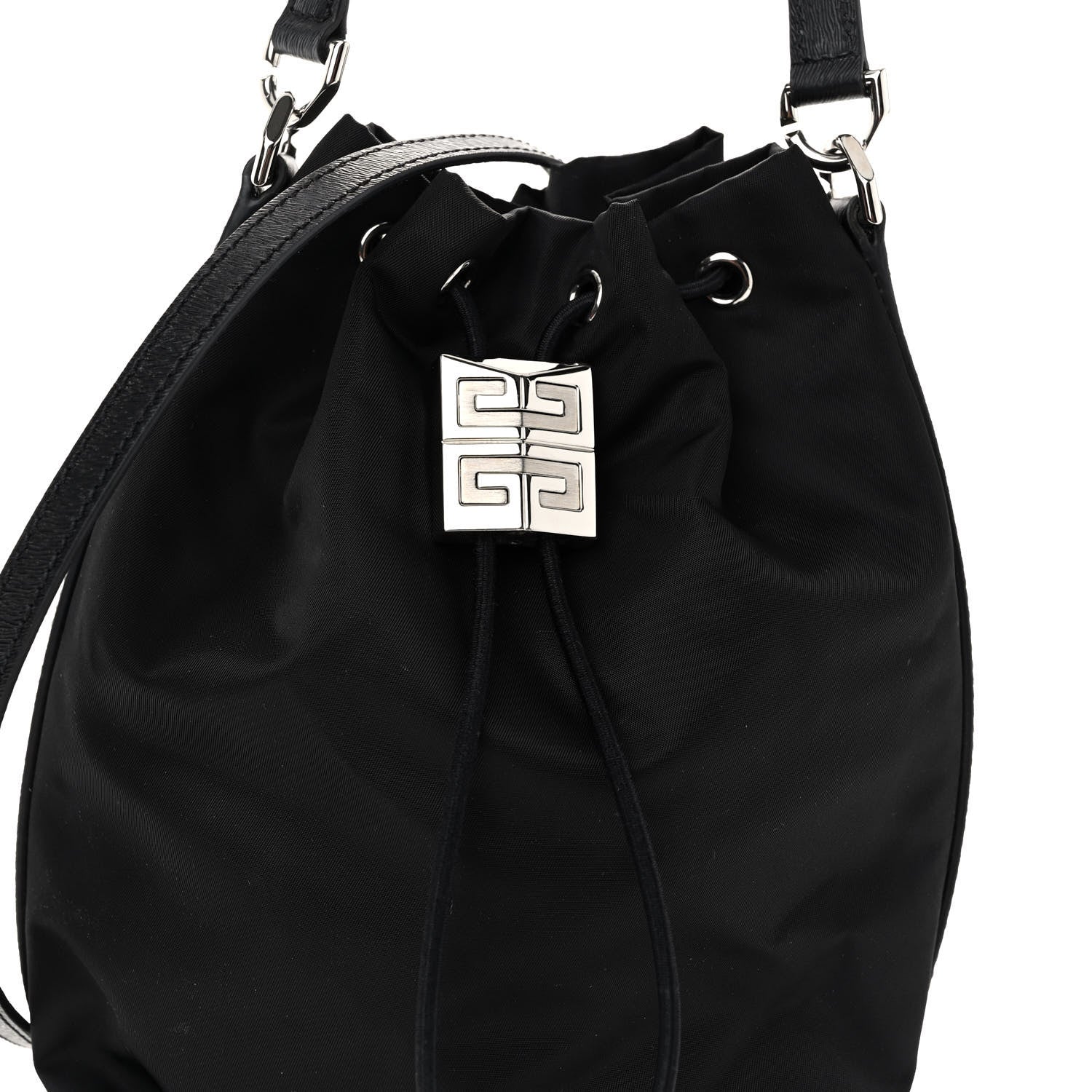 Givenchy Nylon Light 4G Bucket Bag Black 8 of 10