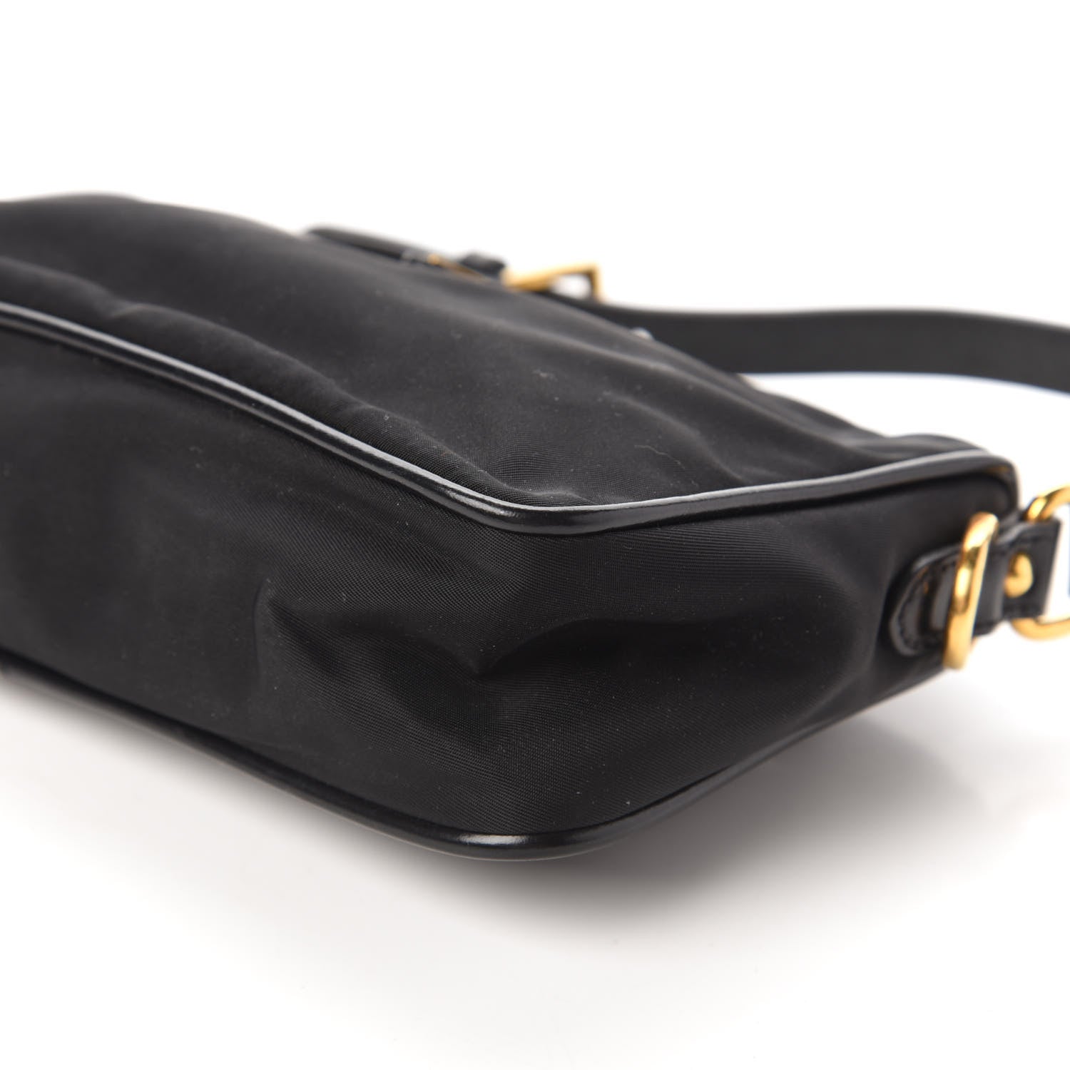 Prada Tessuto Nylon Pochette Black 7 of 10