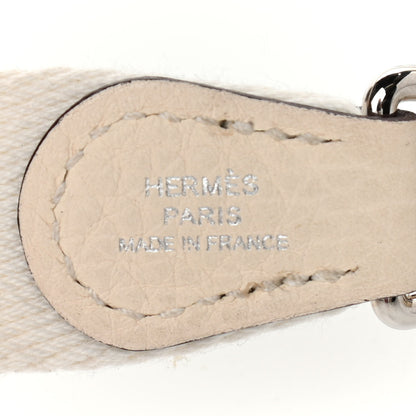 Hermes Taurillon Clemence Amazone Evelyne TPM Nata Craie 7 of 12