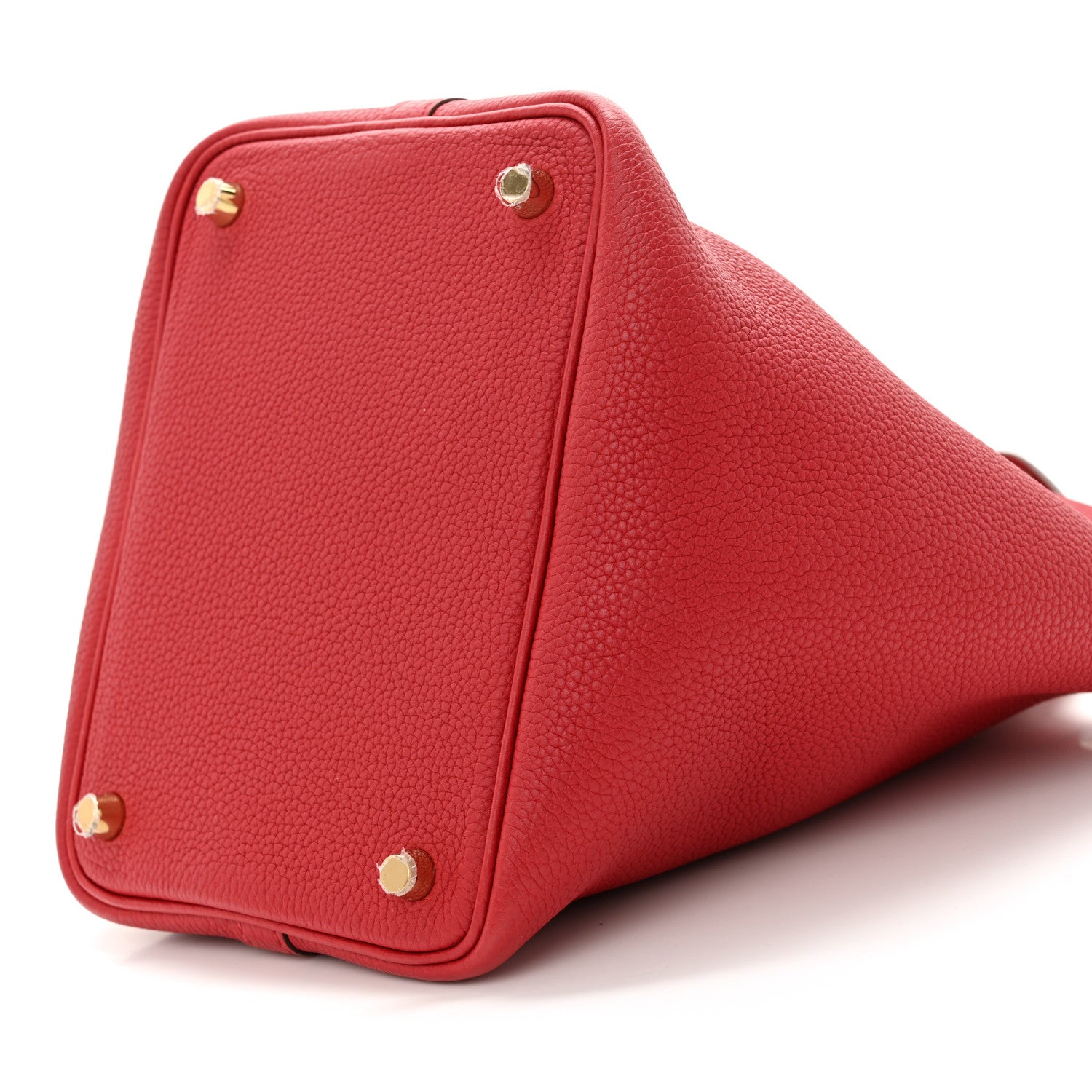 Hermes Taurillon Maurice Picotin Lock 18 PM Rouge Piment 10 of 10
