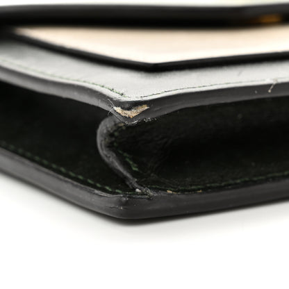 Celine Smooth Calfskin Pocket Card Holder Green 5 of 8