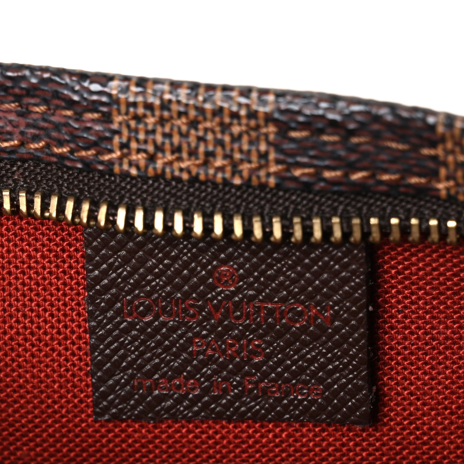 Louis Vuitton Damier Ebene Trousse Make Up Bag Pochette 6 of 10