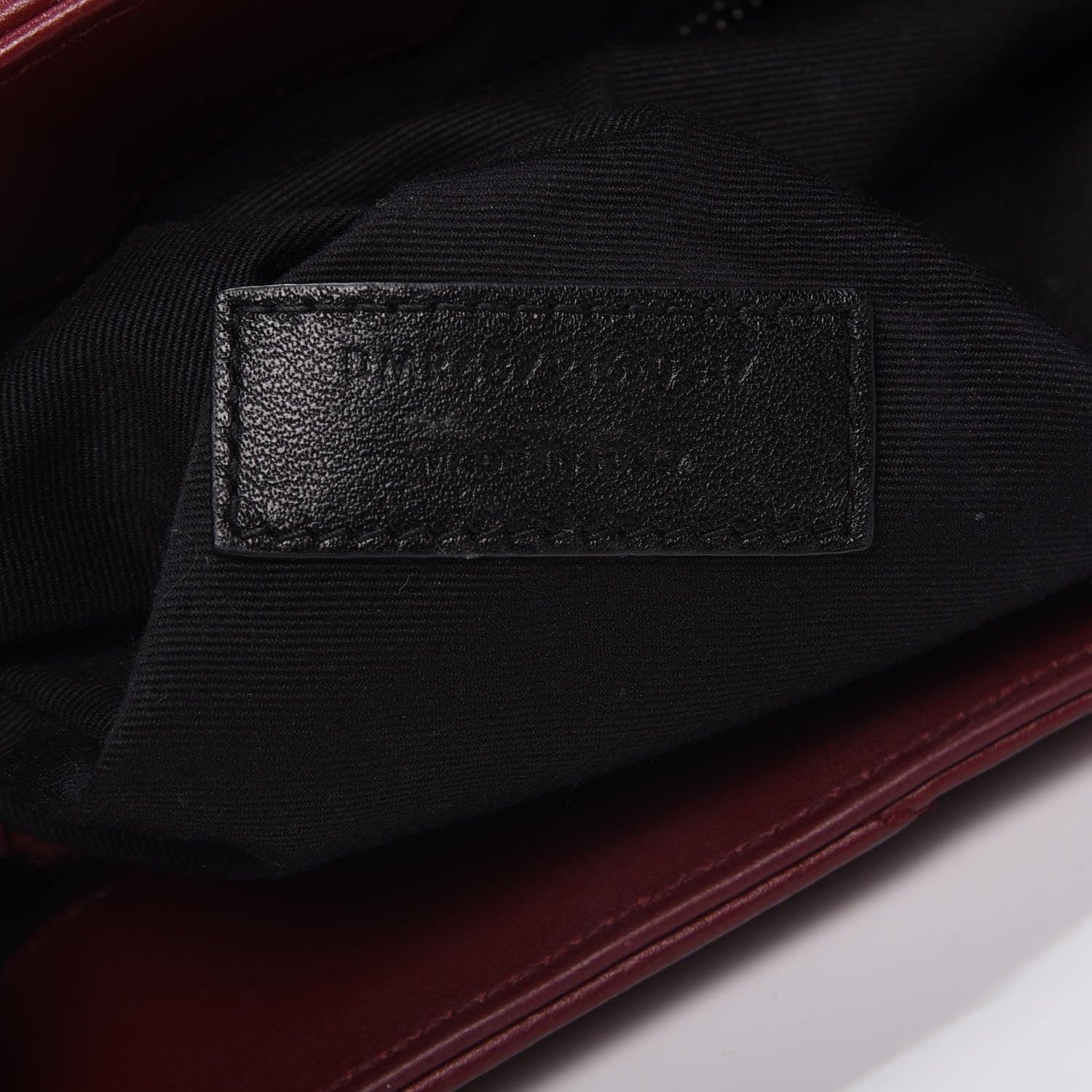 Saint Laurent Calfskin Y Quilted Monogram Medium Loulou Chain Satchel Palissandre 13 of 16