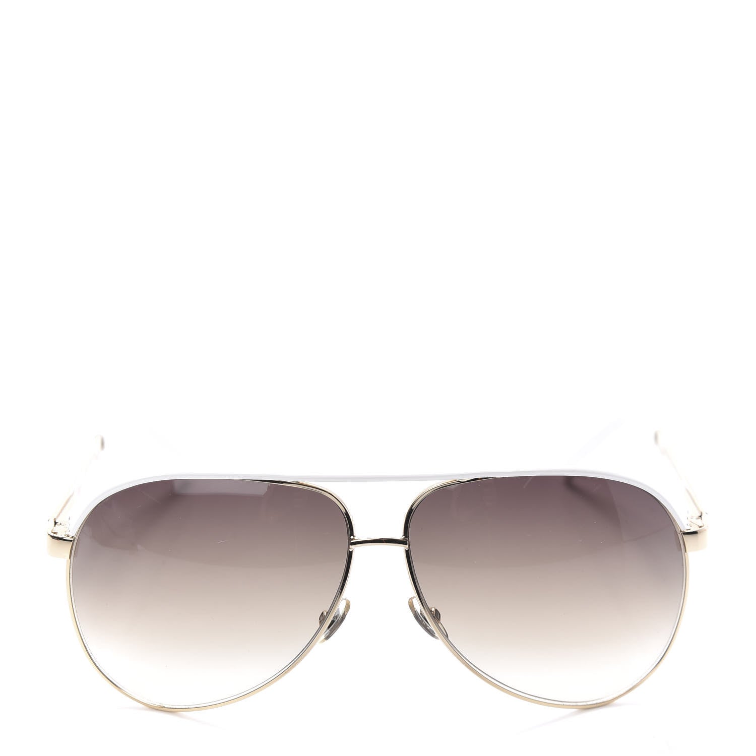 Gucci Aviator Sunglasses GG 1827/S White Gold 2 of 7