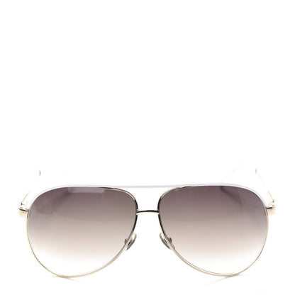 Gucci Aviator Sunglasses GG 1827/S White Gold 2 of 7