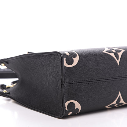 Louis Vuitton Empreinte Monogram Giant Onthego PM Black Beige 6 of 10