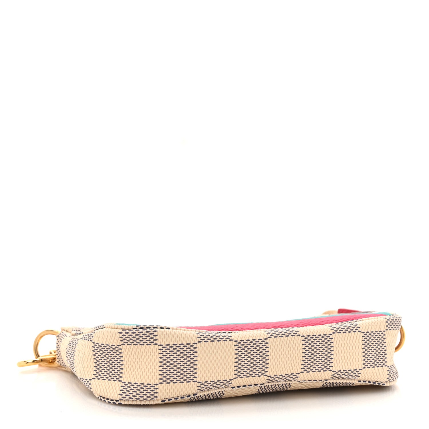 Louis Vuitton Damier Azur 2015 Christmas Animation Mini Pochette Accessories 4 of 12